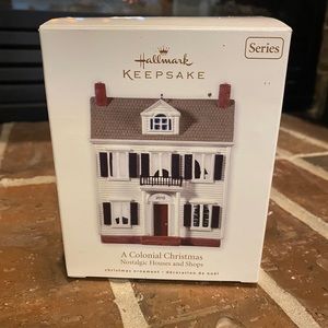 Hallmark Keepsake Ornament A Colonial Christmas